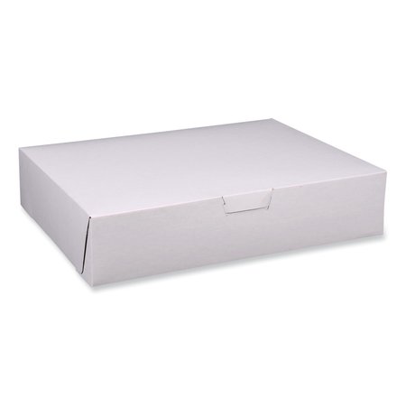 SCT Bakery Boxes, Standard, 19 x 14 x 4, White, Paper, 50PK 1929